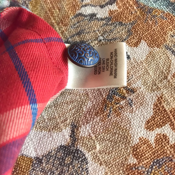 Anthro Cyrena Floral sheer tunic top - Picture 10 of 14